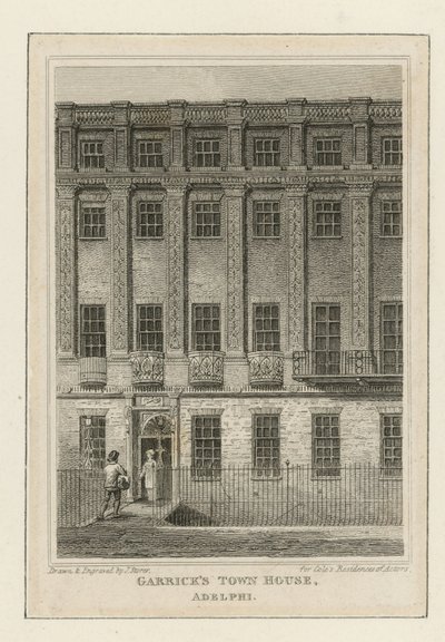 La casa de la ciudad del actor David Garrick de James Storer